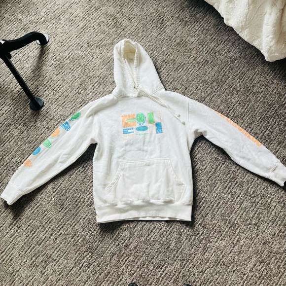 Young & Reckless Other - Young & Reckless White Graphic Hoodie